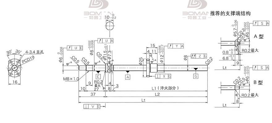 KURODA DP0801JS-HDNR-0260B-C3S 黑田kuroda产品